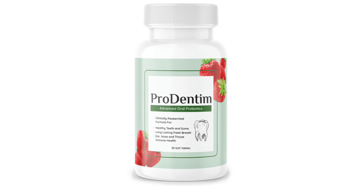 Prodentim supplement bottle